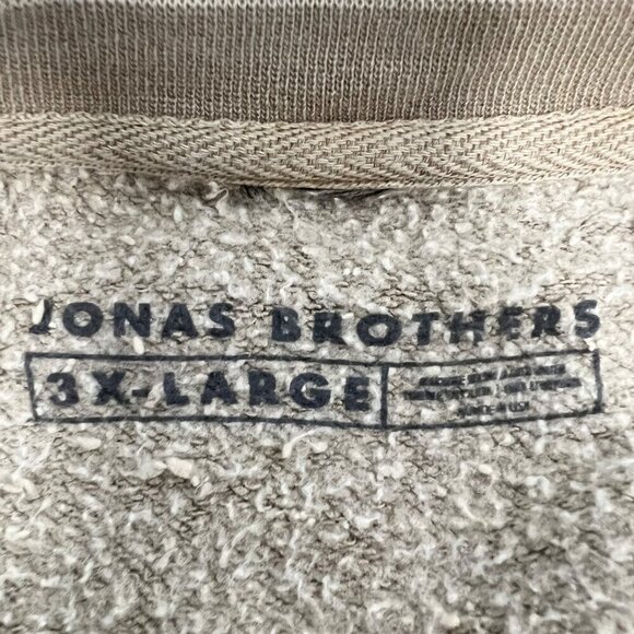 Jonas Brothers Unisex Newark New Jersey Sweatshirt Multicolor Size 3XL - Picture 7 of 7